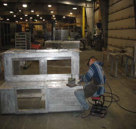 Steel Fabrication Welds are