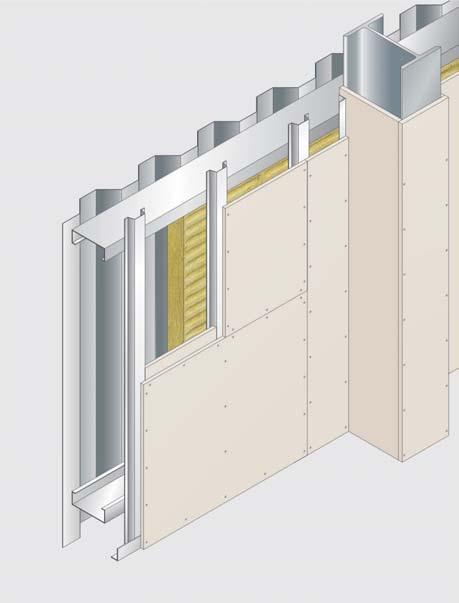 EXTERNAL WALLS FURTHER THAN 1M FROM THE RELEVANT BOUNDARY TECHNICAL DATA 0, 120 or 20 minutes fire rating, integrity and 1 minutes insulation in accordance with the criteria of BS 7: Part 22: 1987