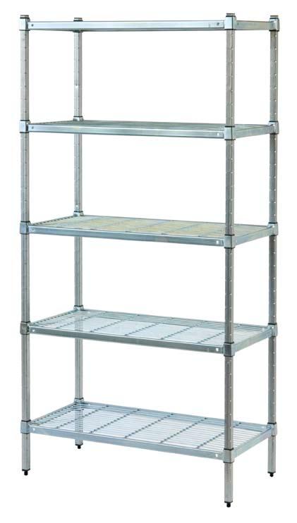 Cleaning your cool room one shelf at a time without having to dismantle the whole bay of shelves is a huge time and cost saving.