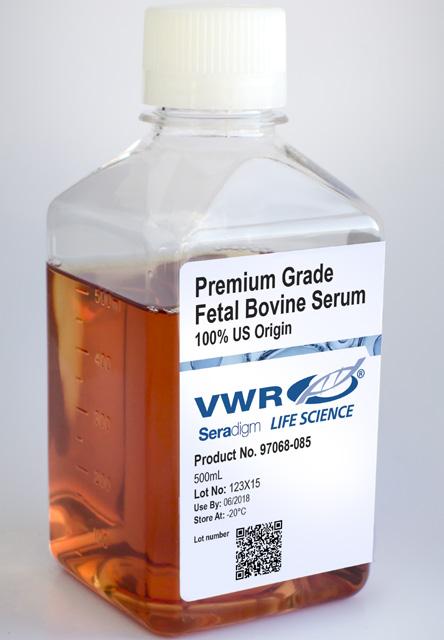 VWR LIFE SCIENCE SERADIGM FETAL BOVINE SERUM Product Differentiation Table Country of Origin Product Features Specifications FBS Products 100% US Origin X X X Single-Use Filtration Technology X X X