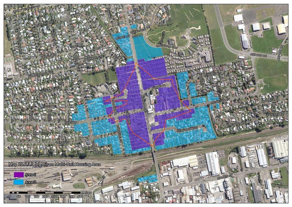 Palmerston North City Council District Plan May 2018 Map 10.6.3.