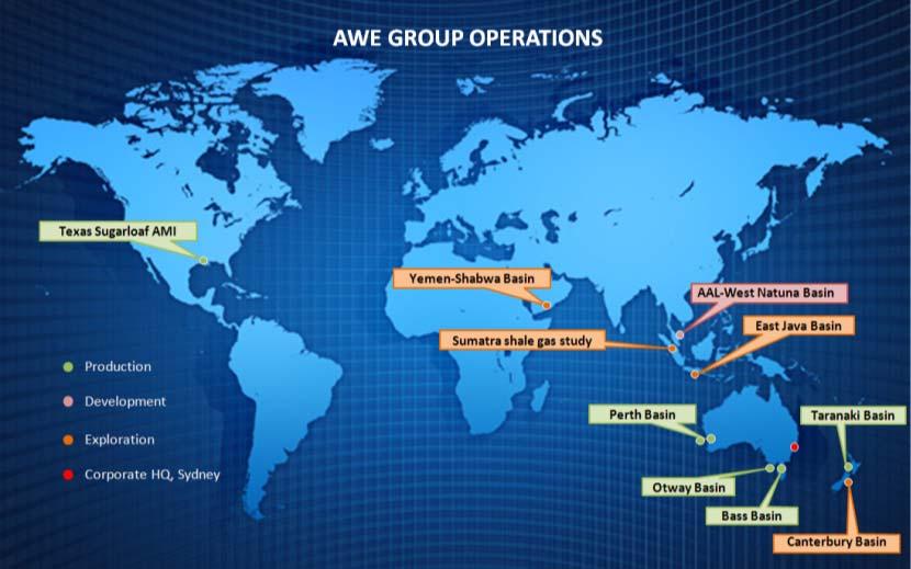 Australian based, Asia and US focused AWE