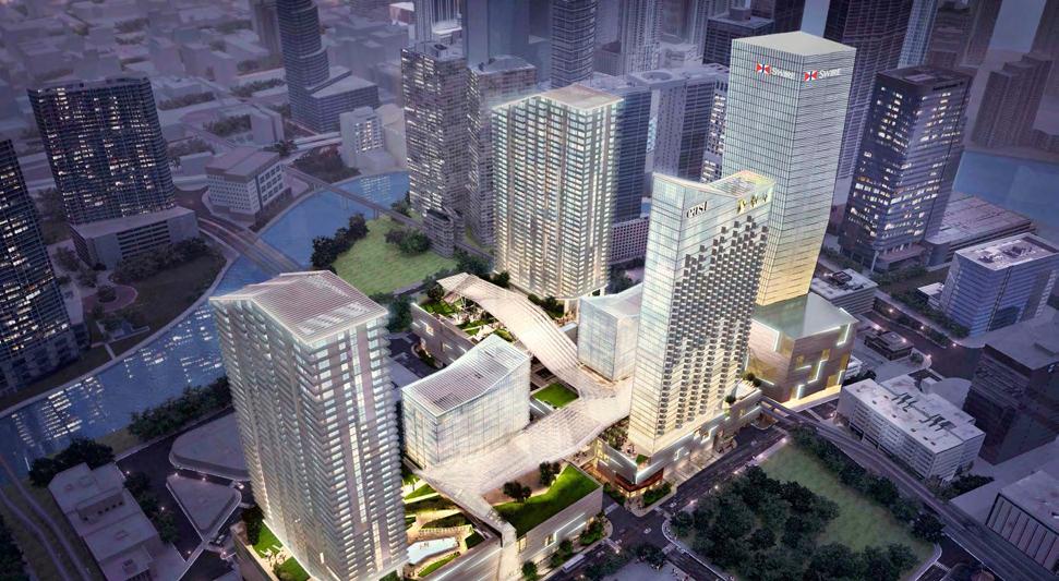 Our Environment Sustainable Design Brickell CityCentre Situated in the heart of downtown Miami, Brickell CityCentre is poised to be a dynamic example of urban redevelopment where mixed-use buildings