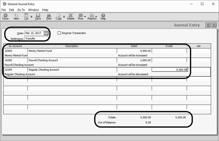 General Ledger, Inventory, and Internal Control 163 9. Your cursor is in the Account No. field. Type 10200 > press <Enter>. Type Regular Checking Account in the Description field.