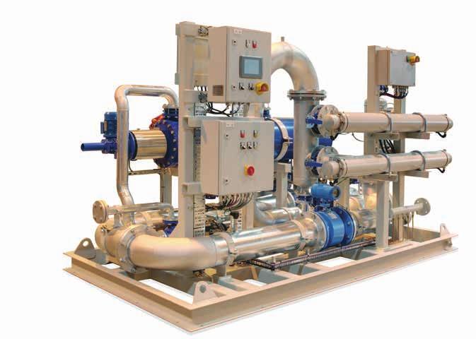 Electrolytic chlorination may be either in-line where the entire ballast water flow is treated or side-stream where 1 to 2 percent of the ballast water flow is treated and then re-injected to the