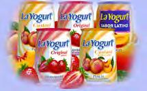 PRODUCT ANALYSIS Name: La Yogurt Sabor Latino Formulation: 50 day shelf life beats Yoplait & other brands; Low-fat yogurt varieties; Hispanic fruit flavors such as Piña Colada, Mango, Guava, Banana,