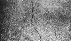 A-6 Pavement Failure Identification Narrow Cracks For cracking less than 1/4 inch in width, take no action.