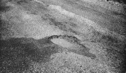 A-8 Pavement Failure Identification sufficient asphalt content, lacks sufficient base, or has too many or too few fines.