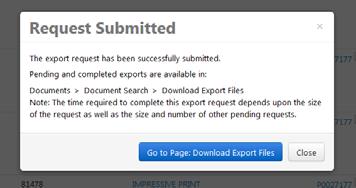 Export Search Report 1.