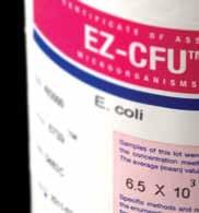 EZ-CFU For Growth Promotion Tests EZ-CFU Product Details EZ-CFU is used to perform Growth Promotion Tests of culture media with ease.