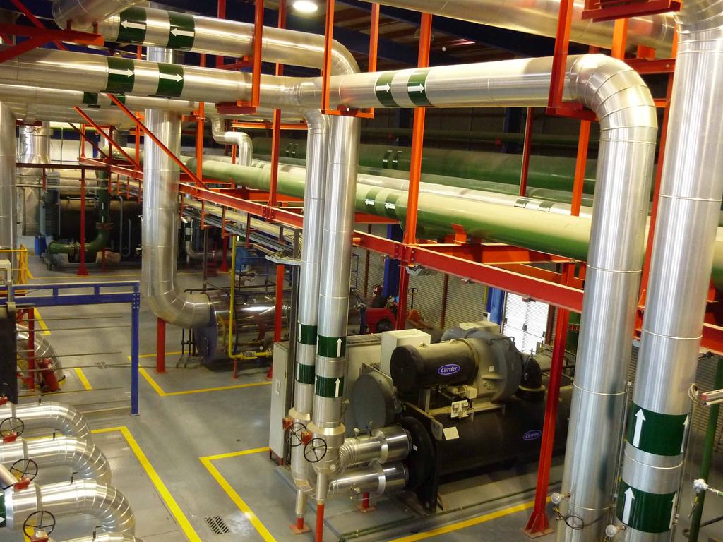 This stage was completed in July 2010. The ST-4 will use a district heating and cooling network to provide hot and chilled water simultaneously.