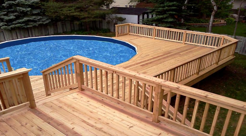 Treated Decks A traditional favorite, these deck