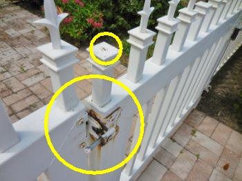 Gate Condition Materials: Plastic Fences and gates are NOT INCLUDED