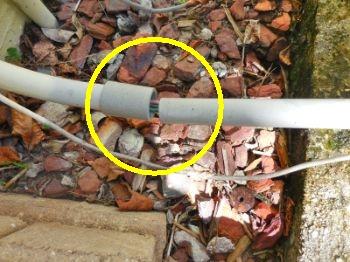 Electrical There are wires loose / pulled at the
