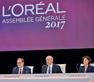 +10% paid by L Oréal on the dividend for registered shares after two years READ MORE ONLINE www.loreal-finance.