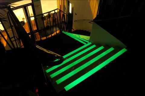 This provides an excellent enhancement to staircase safety in the event of sudden power failure or similar.