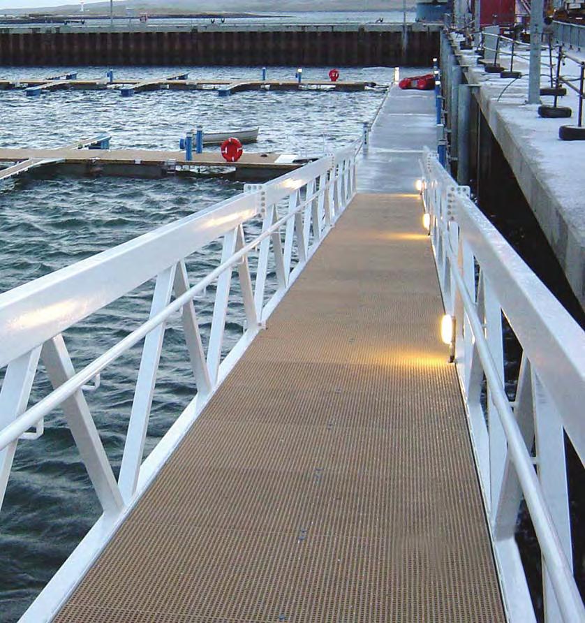 Marina Deck is an extremely tough, durable decking material with a life span of over 50 years,