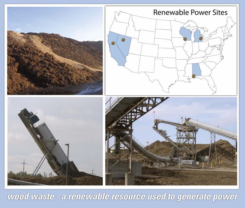 Power and Industrial: DTE Energy Services Wholesale and Renewable Power Projects DTE Energy Services Wholesale and Renewable Power Projects generate electric power and steam for industrial and