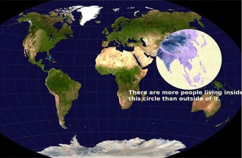 More than half of the world