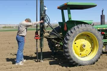 Representative soil sample Bulk by one-foot depth increments down to three feet or deeper: Mix
