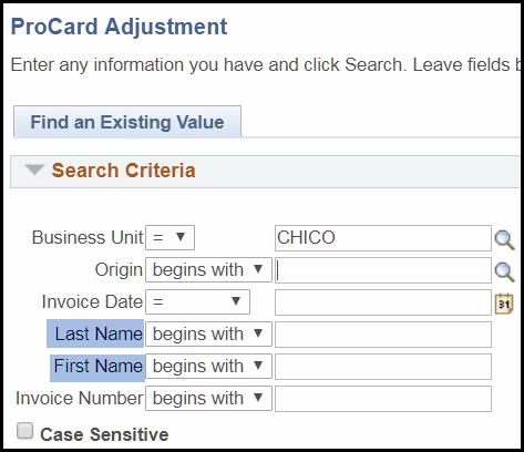 2.2 ProCard No Purchases Although a cardholder may not have used their card during the month, the person reconciling must complete the following steps to ensure there are no transactions to be