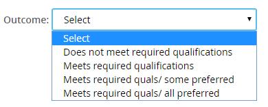 Select the applicant by clicking their name (currently selected applicants are highlighted in blue).