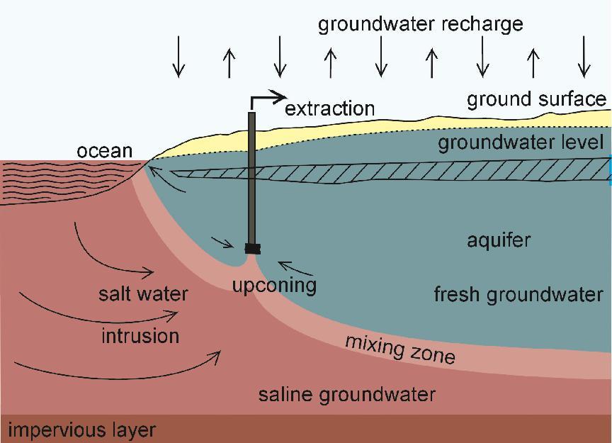 water intrusion groundwater