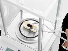 Simple and safe operation After weighing the sample in a ceramic boat, the weight is transferred from the interfaced balance to the PC. If required, sample weights can also be entered manually.