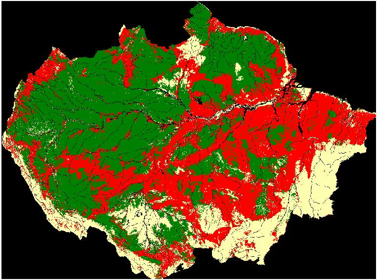 2050 Business as Usual Scenario: Deforested 2,698,735 km 2 (16 PgC release by 2050) Forest
