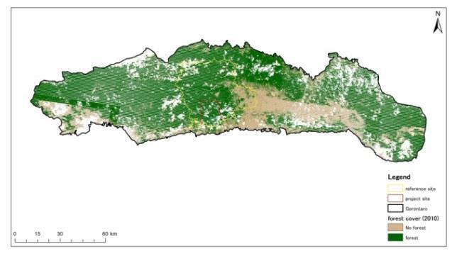 Deforestation and GHG emission in the