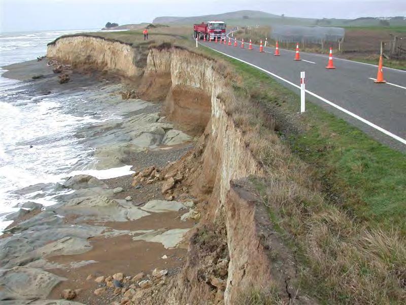 Sea level rise & coastal erosion: roads