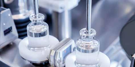 By combining robotic arms and sensor technology, we conceptualized a new filling system to considerably minimize rejected vials during production.