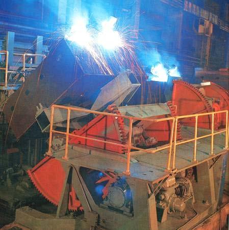 Welding Plant Facilities for fabrication of large steel structures 55 800 tpy Welding methods: Semiautomatic argon gas-shielded welding Automatic welding Hand arc welding Facing: