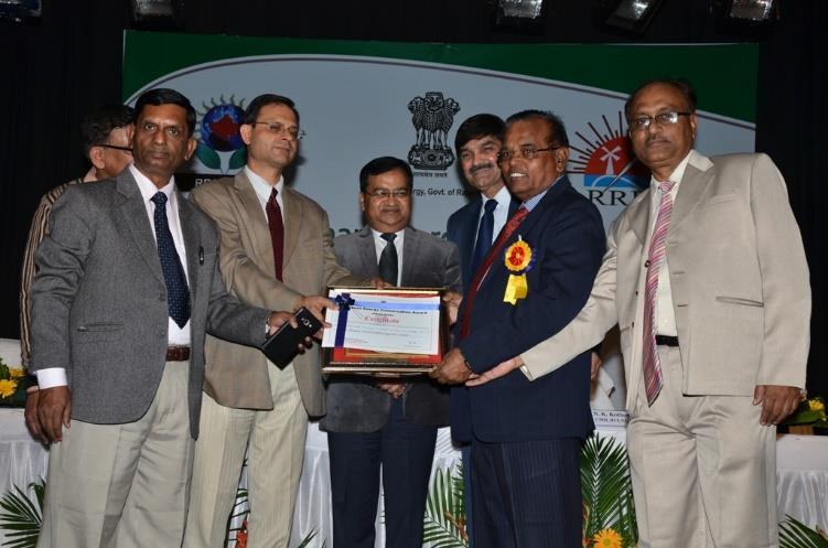 Rajasthan Energy Conservation Award 2016 I st prize in Large Cement