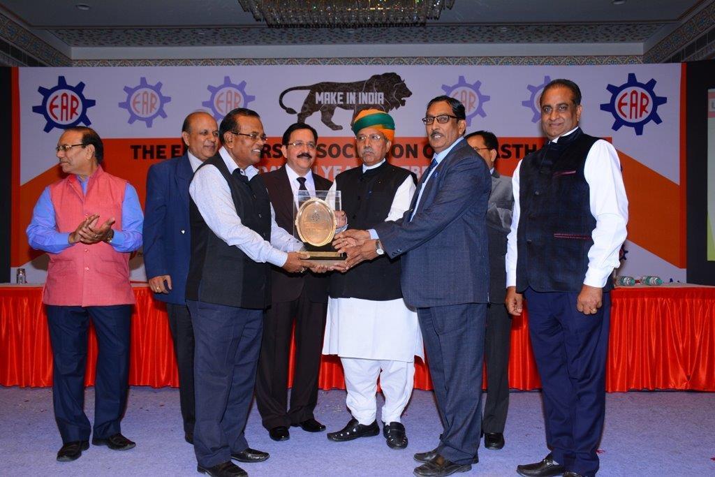 Award for outstanding Performance in Rural Development by Employer Association of Rajasthan for the Year 2016-2017 This award is given in recognition for