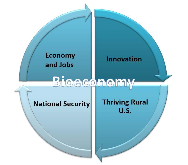 The Bioeconomy: At the Nexus of Strategic National Interests USDA will focus, in particular, on job creation,