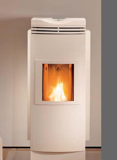 State of the art pellet stove / boiler Hot water for central heating & tap water Automatic cleaning