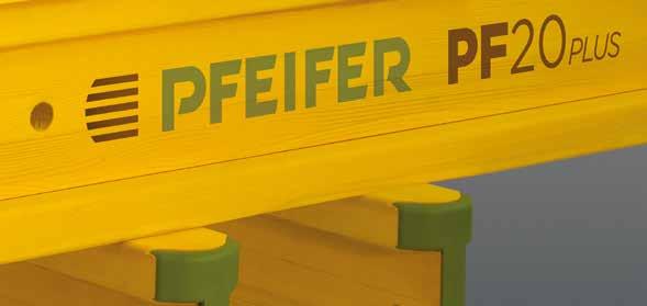 facts Capacity & capability The Pfeifer formwork beams are being produced according to the highest quality standard at two European locations.