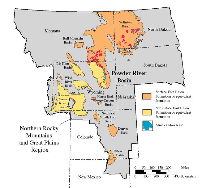 Powder River Basin From