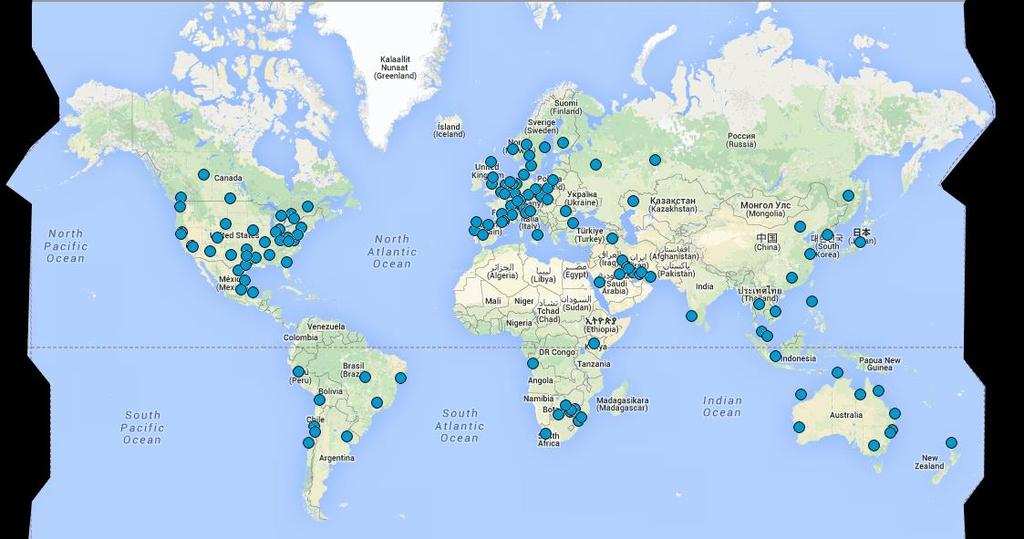 A GLOBAL PLAYER WITH LOCAL PRESENCE Over 140 locations worldwide 22 EUROPE, UK &