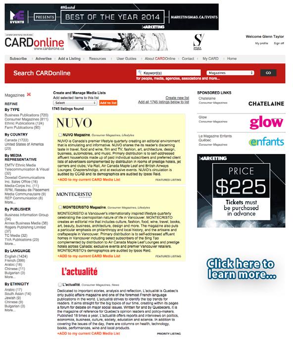 Display Advertising/Listing Enhancements Enhance your listing profile. Tell your brand story effectively. LEADERBOARD Display ads let you tell your unique story through targeted ad positions.