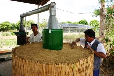 Heated air drying or mechanical drying is used to obtain better quality of rice compared to sun drying.