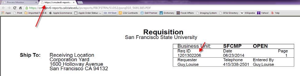 3. Sending a Requisition for Approval Requestors can copy and paste the requisition