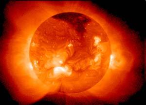Nuclear Fusion: Ultimate Energy Source? It s good enough for the sun! Nuclear fusion, in which nuclei of lighter elements combine to form larger nuclei, i.e., heavier elements, with the release of huge amounts of energy Fusion of 2 deuterium ( heavy hydrogen ) atoms produces helium + ENERGY 2 H + 2 H 3 He + n + energy (3.