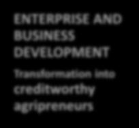 AND BUSINESS DEVELOPMENT Transformation into creditworthy