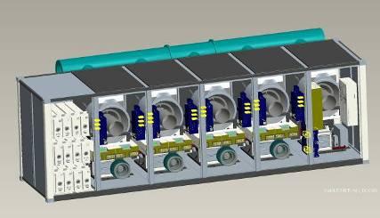 Packaged Solution C600 C800 C1000 (3), (4), or (5) C200 Units Rated Power Full Load Efficiency Heat Rate Output Current 600 kw 33% 10,300 Btu/kWh (10,900 kj/kwh) 930 Amps RMS 800 kw 33% 10,300