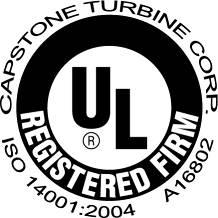 Certification California CARB 2007 Listed UL 2200, the latest generator safety standard, and UL 1741, the national grid interconnect standard MicroTurbines were the first generators of ANY type