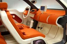 Soy Foam Journey Model U concept vehicle
