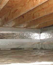 Crawlspace Wall Insulation When crawlspace walls are insulated, foundation