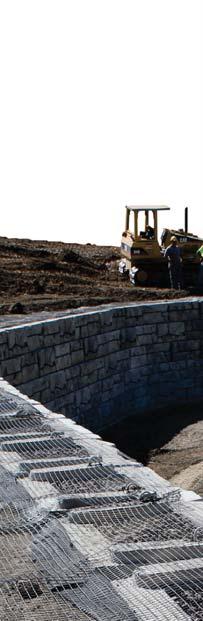 set Crushed stone in-fill 12 Geogrid Geogrid Backfill covering geogrid A cost